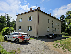 Zateplení fasády bytového domu